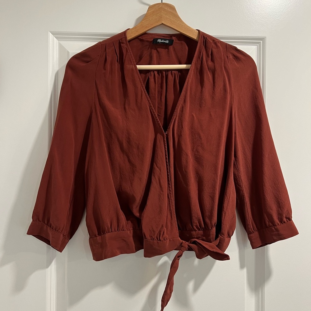 Madewell Wrap Top